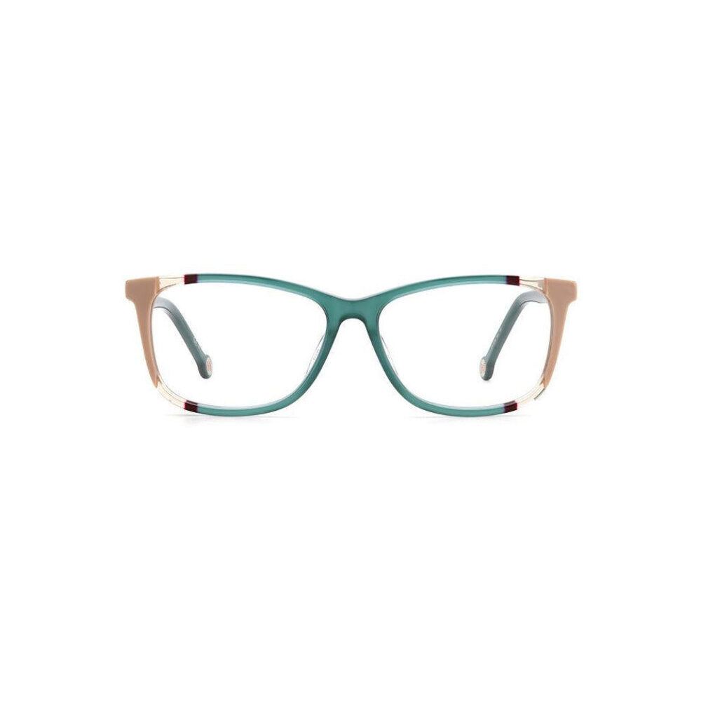 NWT Carolina Herrera CH 0066-0HBJ Rectangular Eyeglasses - Picture 3 of 4